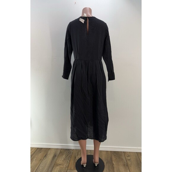 NEW H&M Black Dress Size X Small (0-2) - Picture 2 of 15